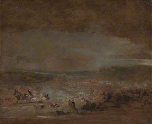 Study for ‘The Battle of Waterloo’