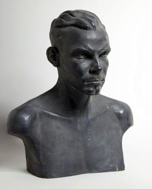 Who is the sitter in this sculpture by Alexander Brodie