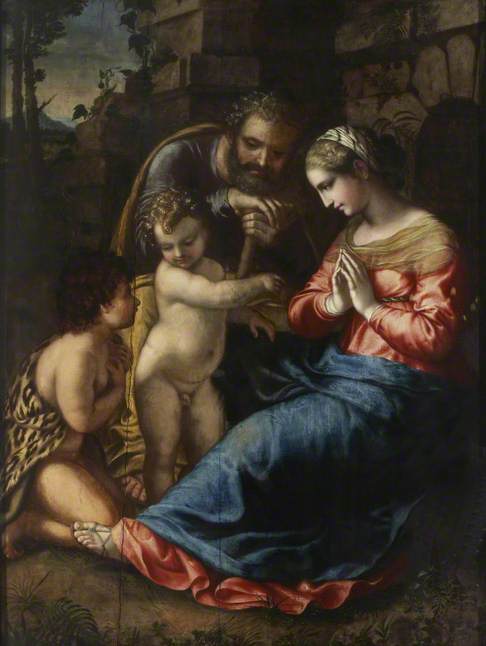 The Holy Family with St John the Baptist
