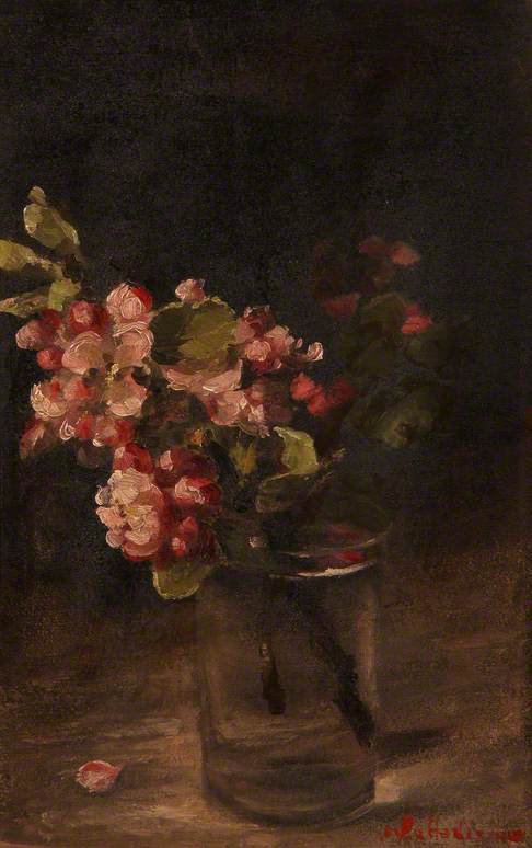 Pink Flowers in Vase