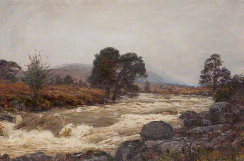 Spate in Glen Moriston