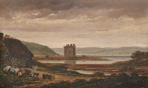 Landscape with Castle (possibly Stalker Castle)