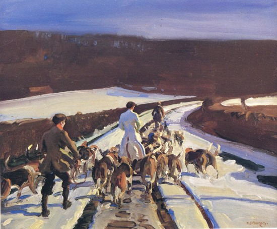 The_Young_Entry_1920_by_Sir_Alfred_Munnings_copyright_the_estate_of_Sir_Alfred_Munnings_jpg