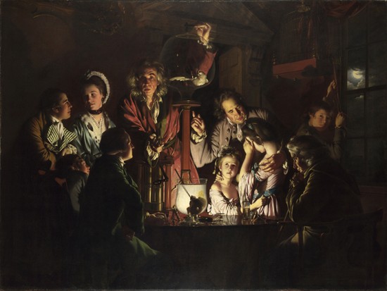 Audio description of 'An Experiment on a Bird in the Air Pump' by Joseph Wright of Derby