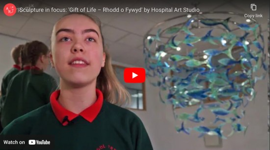 Sculpture in focus: 'Gift of Life – Rhodd o Fywyd' by Hospital Art Studio