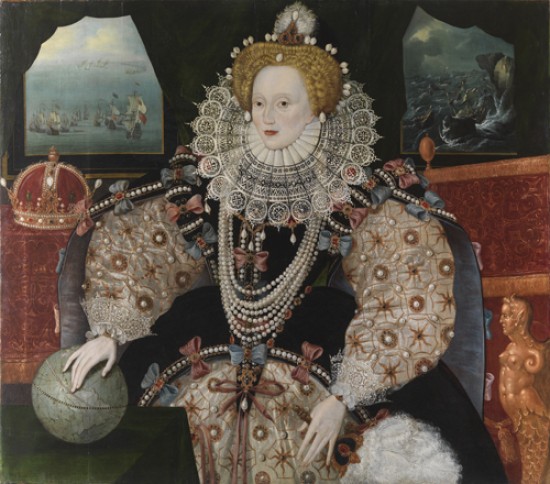 Audio description of 'Elizabeth I (1533–1603)' (the 'Armada Portrait')