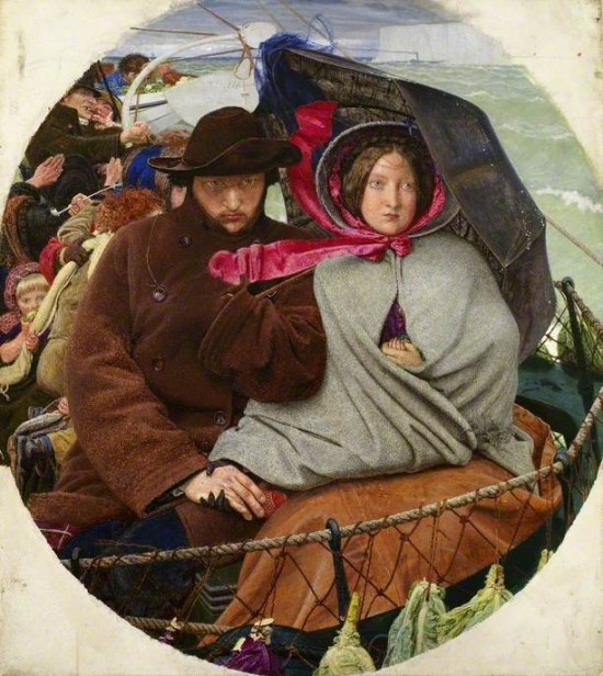 Audio description of 'The Last of England' by Ford Madox Brown