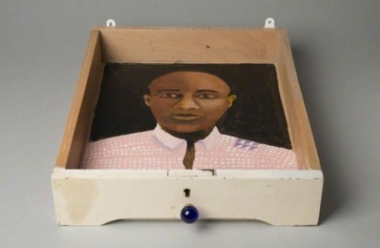 Man in Paper Drawer