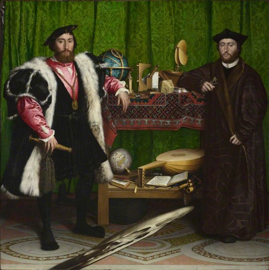 Audio description of 'The Ambassadors' by Hans Holbein the Younger