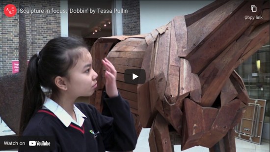 Sculpture in focus: 'Dobbin' by Tessa Pullan