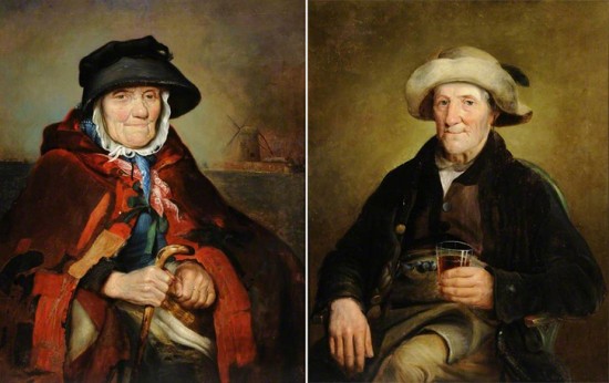 oil on canvas by Abel Hold (1815–1896)