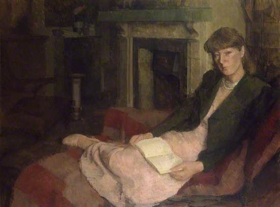 Lady with Book