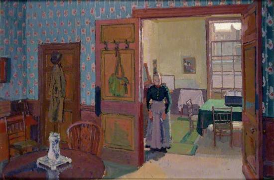 Interior with Mrs Mounter