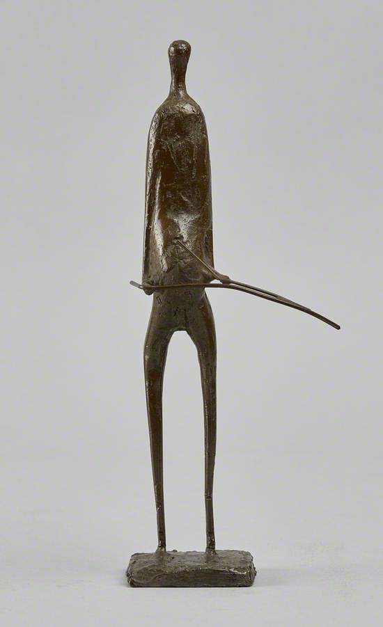 Standing Figure: Girl with a Stick