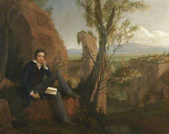 Shelley Composing ‘Prometheus Unbound’ in the Baths of Caracalla
