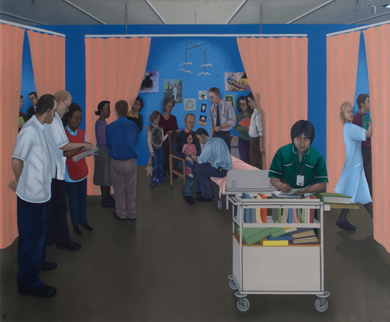 The Superpower of Looking: children in a busy hospital ward