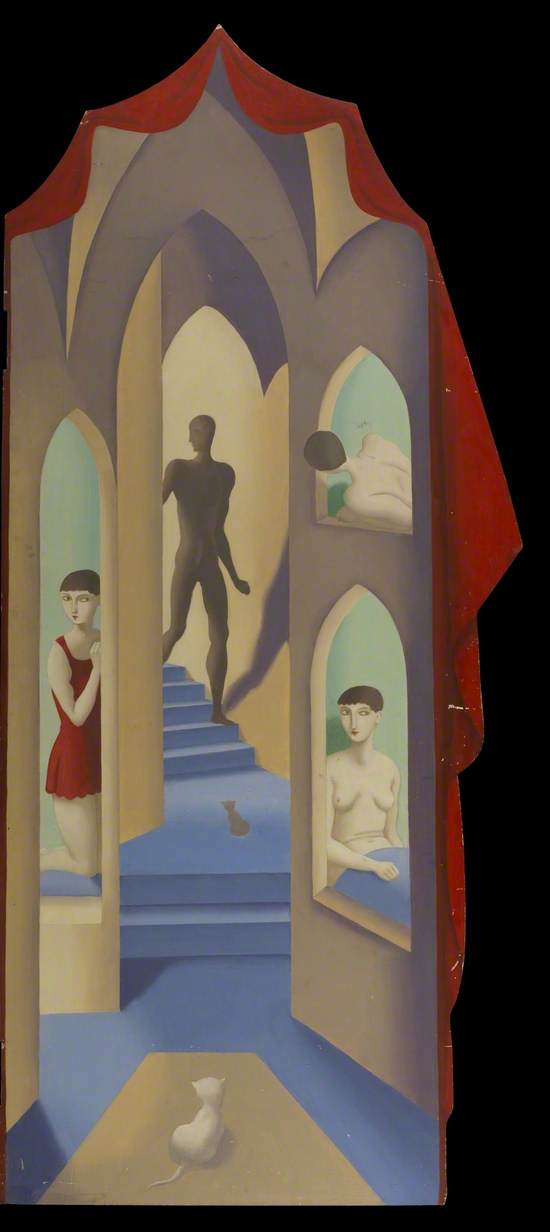 Figure and Staircase