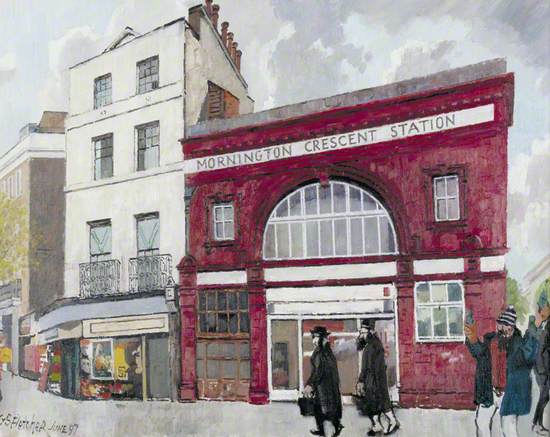 Mornington Crescent Station, London