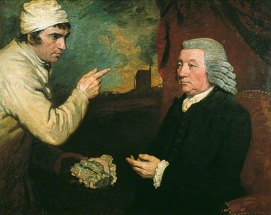 A Gentleman and a Miner (Captain Morcom and Thomas Daniell)