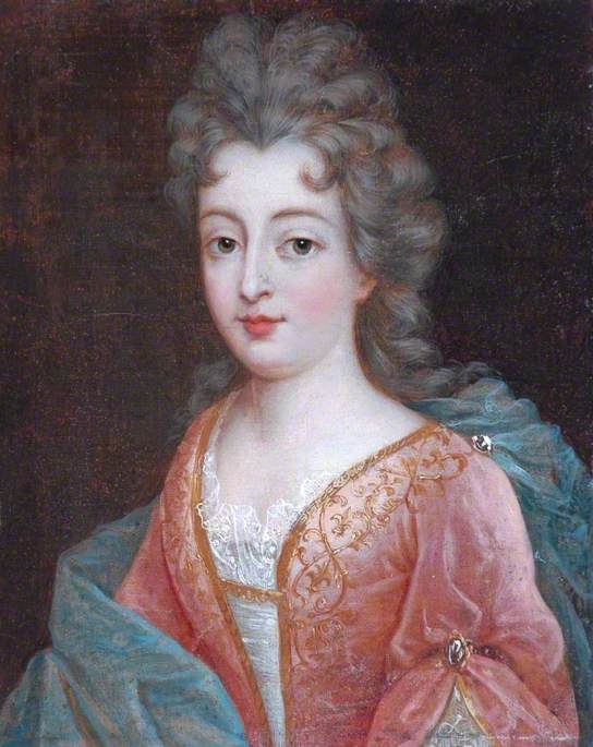 Portrait of a Lady in a Pink Dress