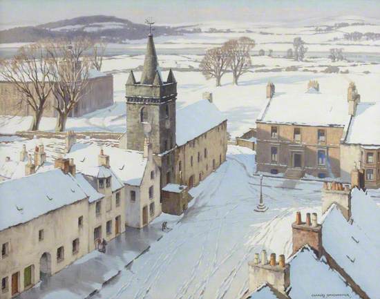 Kirkcudbright under Snow