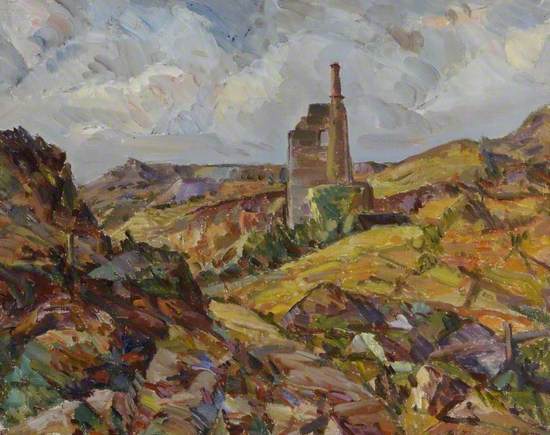 Cornish Landscape with a Tin Mine