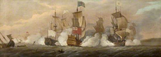 The Battle of Barfleur, 19 May 1692