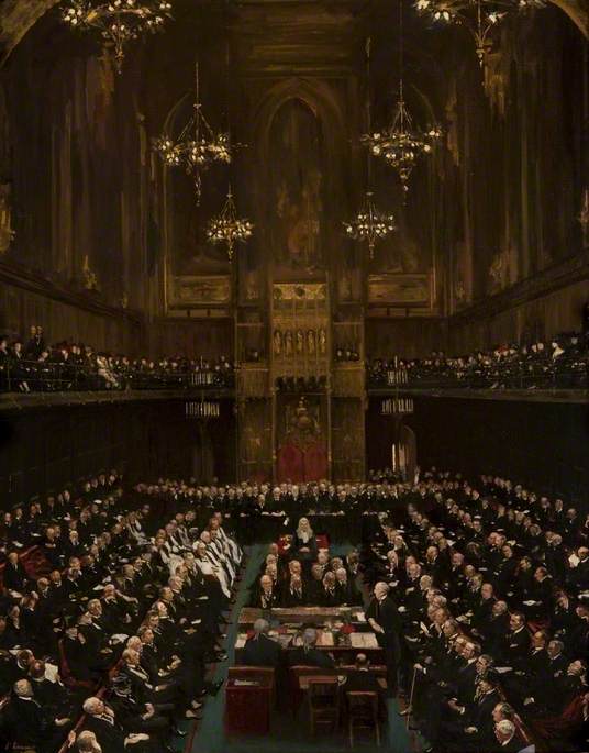 Viscount Morley Addressing the House of Lords