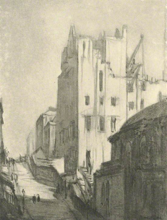 Building the School of Art, Renfrew Street