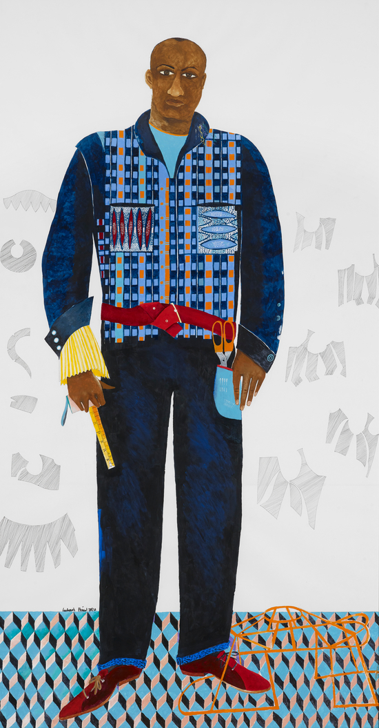 The Superpower of Looking: Lubaina Himid's portrait of a tailor