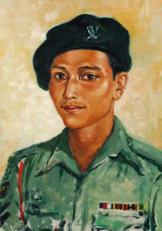 Naik Dilbahadur Rana, Orderly to Major Geoffrey Maycock of the 5th Royal Gurkha Rifles (Frontier Force)