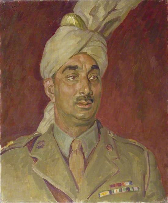 Major Mahomed Akbar Khan, Commanding Officer, 29 Mule Coy, Royal Indian Army Service Corps