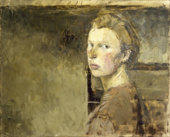 female self portrait painter