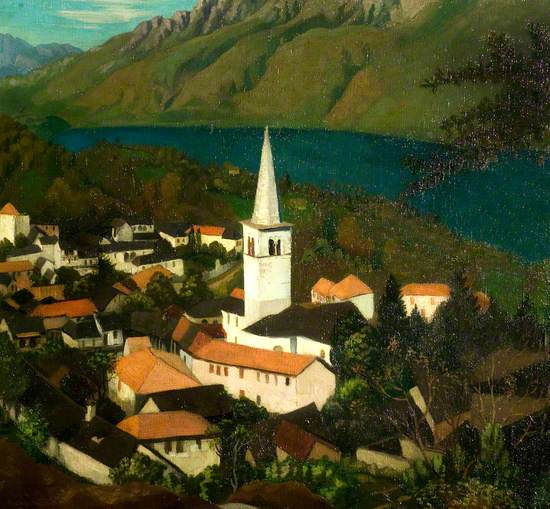 Village by Lake Orta, Italy