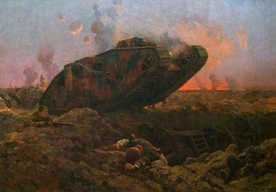 A Tank in Action