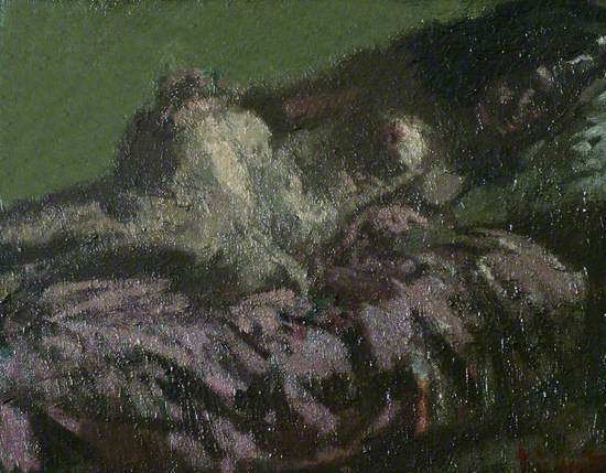 Nude Figure Reclining