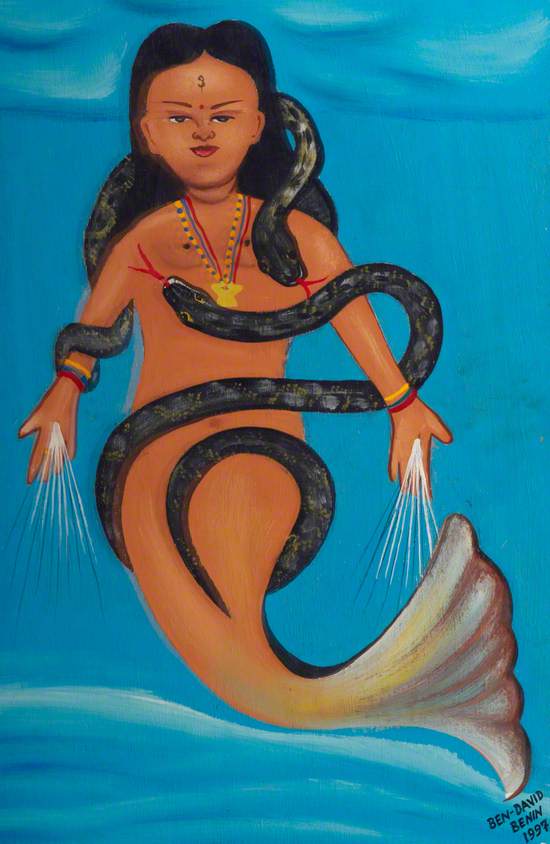 Mermaid and Snake