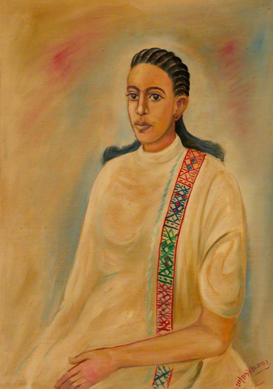 Portrait of a Young Ethiopian Woman