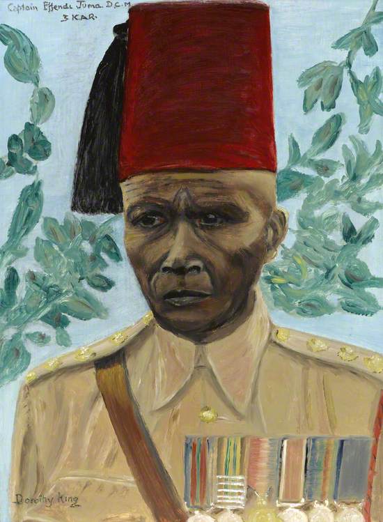 Captain Effendi Juma, 3rd Battalion, King’s African Rifles