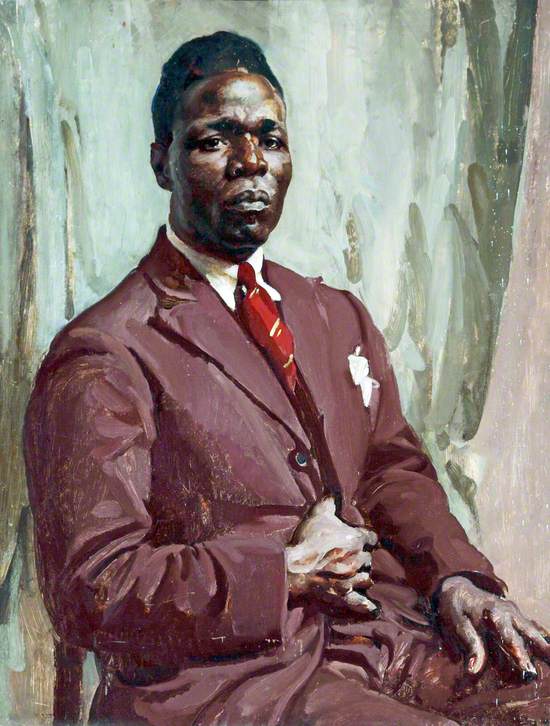 Half-Length Portrait of a Black Man