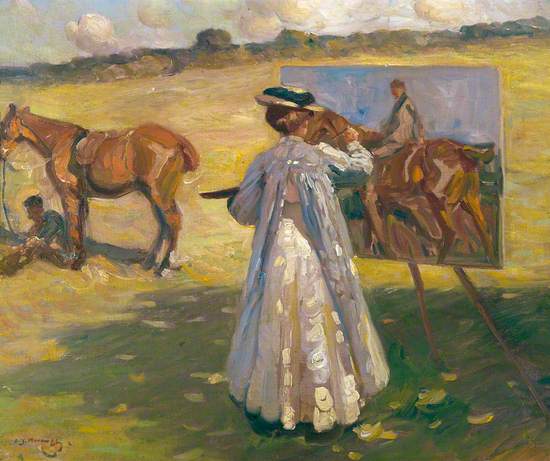 Laura Knight Painting