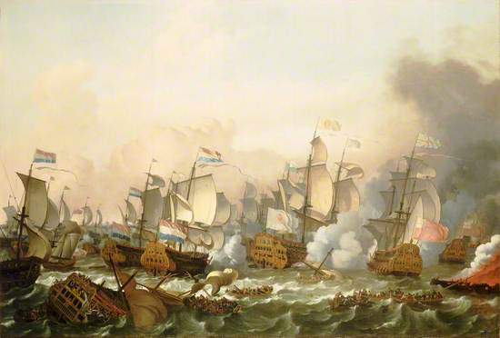 The Battle of Barfleur, 19 May 1692