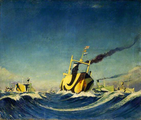 A Convoy, 1918