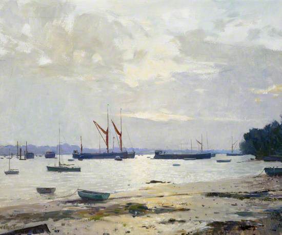 Sunrise on the River Orwell, Pin Mill