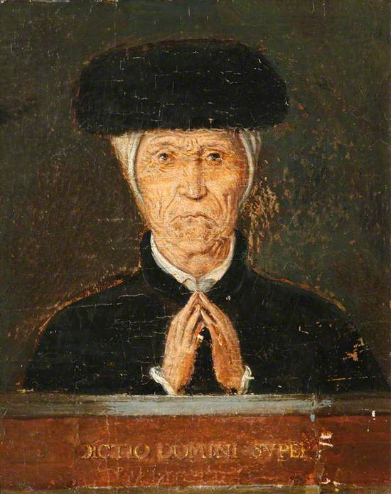 Portrait of an Old Man (or Woman) Praying