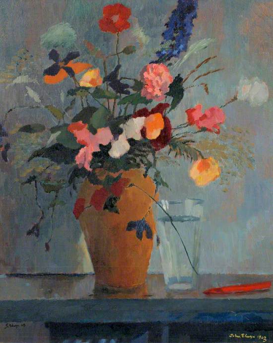 Vase of Summer Flowers