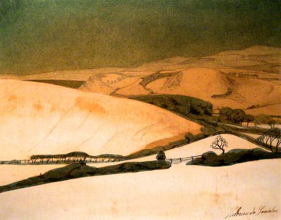Winter Landscape near Aberystwyth