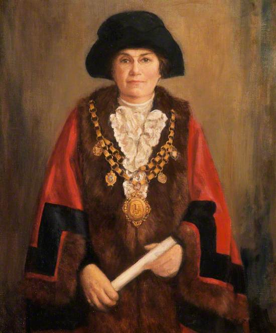 Miss Sarah Evans Davies, Mayor (1928–1930)