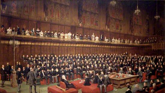 The Home Rule Debate in House of Lords, 1893, Gladstone's Second Bill Rejected, Marquess of Salisbury Speaking
