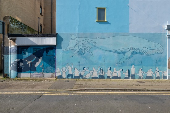 Brighton Whale Mural